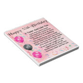 第30回誕生日姉妹詩 ノートパッド (アングル)