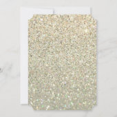 第30回40回誕生日パーティーピーコックフェザー 招待状 (裏面)