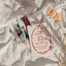 第30回Bow Hand Drawnコケット写真誕生日パーティー 招待状