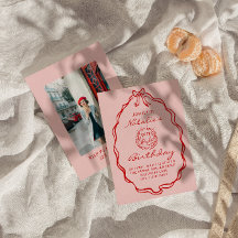 第30期弓手引きコケットフォトケーキ誕生日