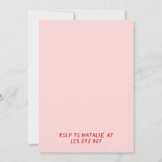 第30期弓手引きコケット第30回誕生日 招待状 (裏面)