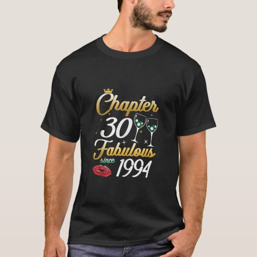 第30章1994年30歳の誕生日クイーン以来の素晴らしい Tシャツ (正面)