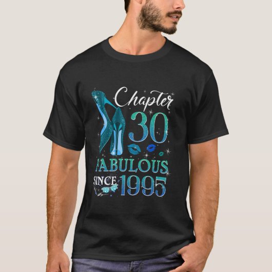 第30章1995年30歳の誕生日クイーン以来の素晴らしい Tシャツ (正面)