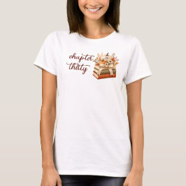 第30章 かぼちゃの本好き30歳の誕生日 Tシャツ