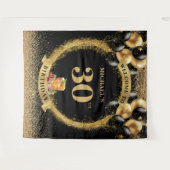 第30級男性誕生日ウイスキーパーティータペストリー タペストリー (正面(横))