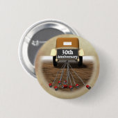 第30結婚記念日のギフト 缶バッジ (正面&裏面)