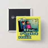 第30結婚記念日ボタン 缶バッジ (正面&裏面)