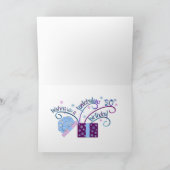 第30誕生日のカスタマイズ可能なカード カード (内部)