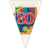 第30誕生日の旗布の旗のパーティー バンティングフラッグ (第3の旗)