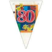 第30誕生日の旗布の旗のパーティー バンティングフラッグ (第2の旗)