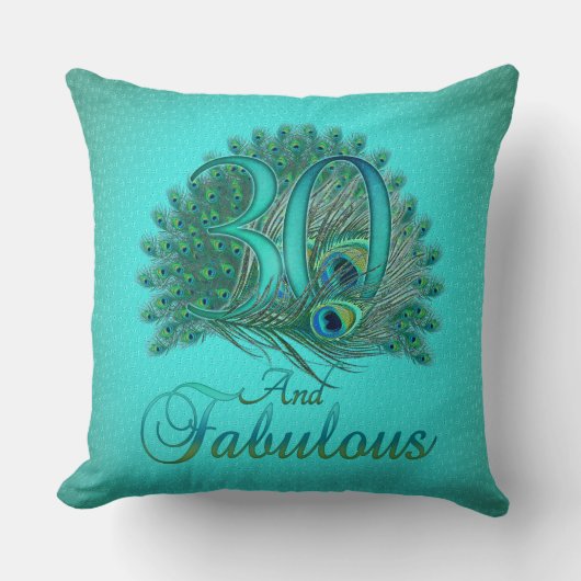 第30誕生日の枕 クッション (正面)