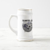第30誕生日のTシャツおよびギフト ビールジョッキ (左)