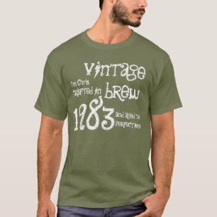 第30誕生日プレゼントの1983年のヴィンテージの醸造物の軍隊G213 Tシャツ