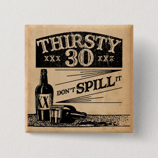 第30誕生日ボタン 缶バッジ