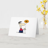 第30誕生日 カード (黄色い花)