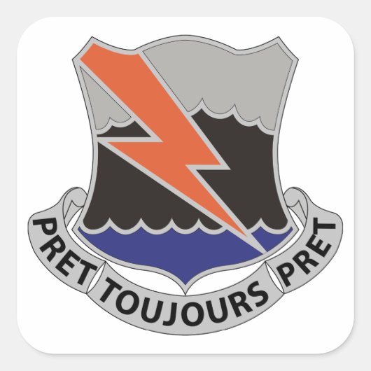 第304信号大隊 スクエアシール (正面)