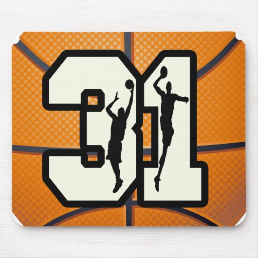 第31バスケットボール マウスパッド (正面)