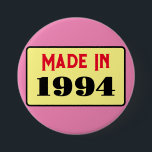 第31回バースデー生まれターパーティー1994 31ピン 缶バッジ<br><div class="desc">これは誕生日ピンバッジスタイリッシュのための本当に素敵なデザインである。</div>