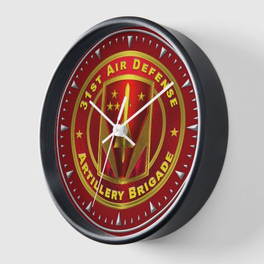 第31回航空防衛砲 壁時計 (傾斜)