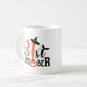 第31回10月ハロウィーンお祝い コーヒーマグカップ (正面左)