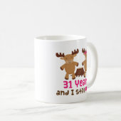 第31彼女のための記念日のギフト コーヒーマグカップ (正面右)