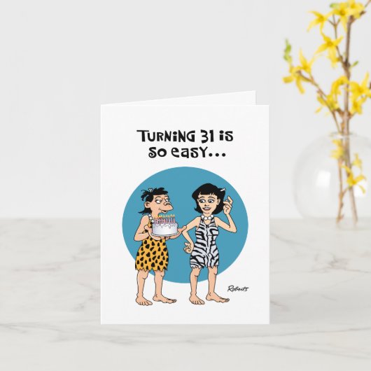 第31誕生日 カード (黄色い花)