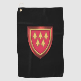 第32次防空コマンドカスタマイズパッチ ゴルフタオル