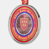 第32次陸軍・ミサイル防衛司令部 メタルオーナメント (左)