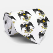 第32程度のスコットランドの儀式の黒のワシ ネクタイ (ロール)