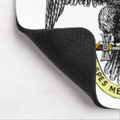 第32程度のスコットランドの儀式の黒のワシ マウスパッド (コーナー)