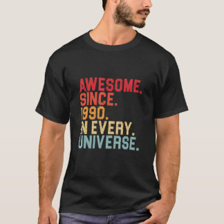 第32誕生日1990素晴らし全宇宙32Ye Tシャツ