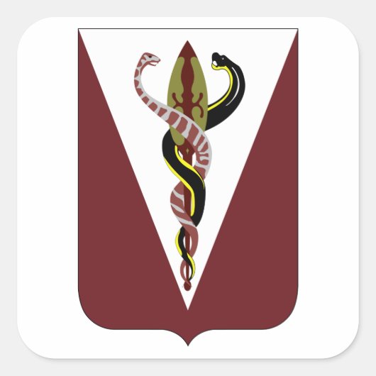 第325旅団支援大隊 スクエアシール (正面)