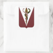 第325旅団支援大隊 スクエアシール (バッグ)