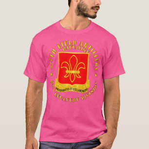第327野砲兵大隊DUI 84th Inf Div X Tシャツ