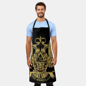 第33度マソン エプロン (着用した状態)