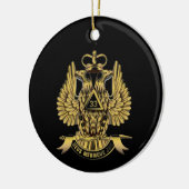 第33度マソン セラミックオーナメント (左)