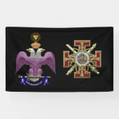 第33度メイスン 横断幕 (横)