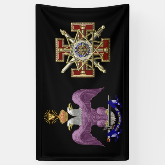 第33度メイスン 横断幕 (縦)