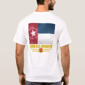 第33期ノースカロライナ歩兵 Tシャツ (裏面)