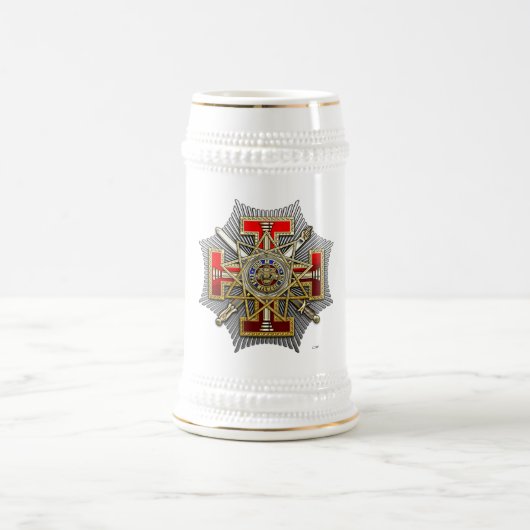 第33程度: 主権壮大な監察官 ビールジョッキ (中央)