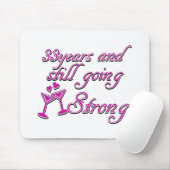 第33結婚記念日 マウスパッド (マウス)