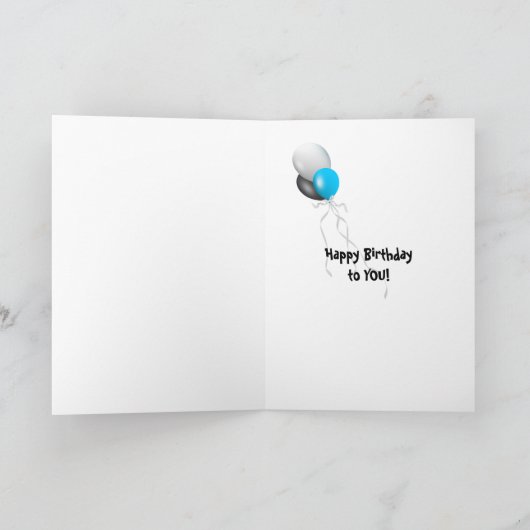 第33誕生日キャンドル カード (内部)