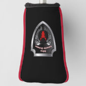 第34歩兵師団シールド ゴルフヘッドカバー (回転90)