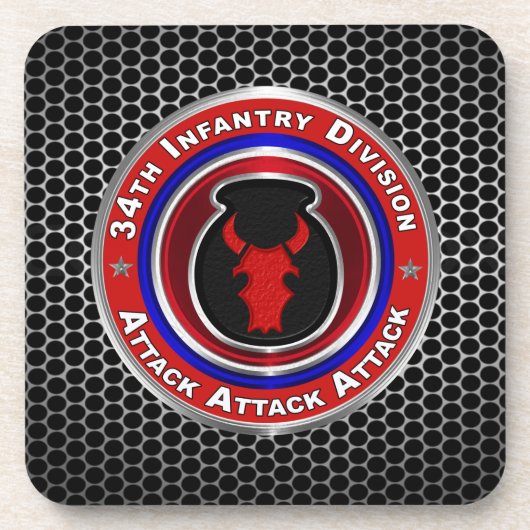 第34歩兵師団 コースター (正面)