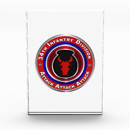 第34歩兵師団 フォトブロック (正面)