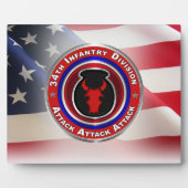 第34歩兵師団 フォトプラーク (正面)