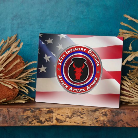 第34歩兵師団 フォトプラーク (側面)