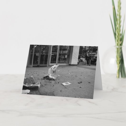 第34通りの挨拶状 カード (正面)