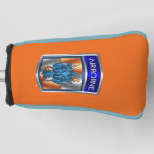 第35信号旅団カスタマイズデザイン ゴルフヘッドカバー (正面)