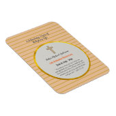 第35回コーディネーションアニバーサファイヤ金ゴールド マグネット (右側)